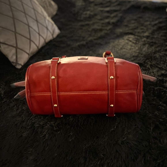 🖤Dooney & Bourke🖤Red Flouretine Satchel - Picture 4 of 16